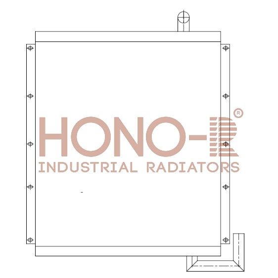 Радиатор для Hitachi EX270 от производителя
