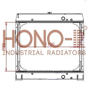 Радиатор для Hitachi EX600 от производителя