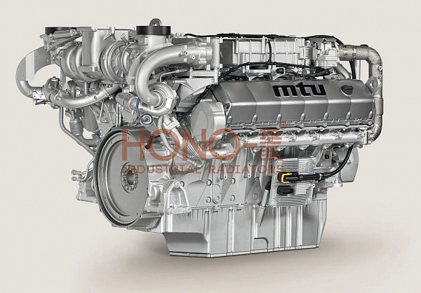 Радиатор охлаждения двигателя MTU 12V1600G70F от производителя