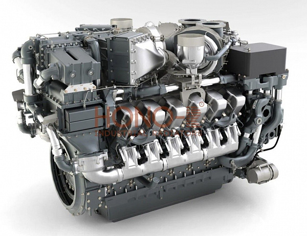 Радиатор охлаждения двигателя MTU 12V2000G25F от производителя