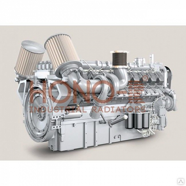 Радиатор охлаждения двигателя MTU 18V2000G65 от производителя