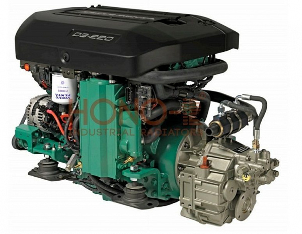 Радиатор охлаждения двигателя Volvo Penta D3-220 от производителя