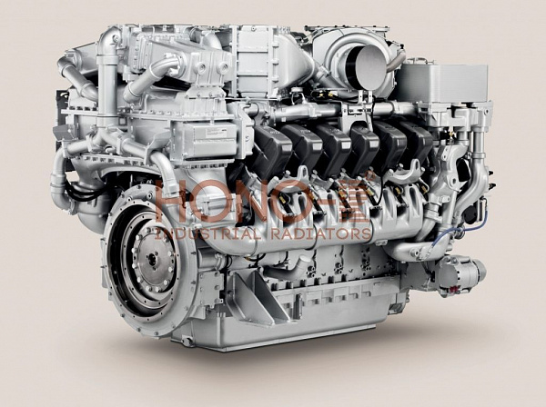 Радиатор охлаждения двигателя MTU 12V4000G23R1E от производителя