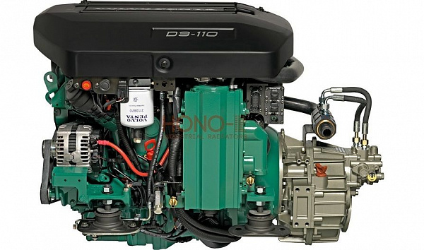 Радиатор охлаждения двигателя Volvo Penta D3-140 от производителя